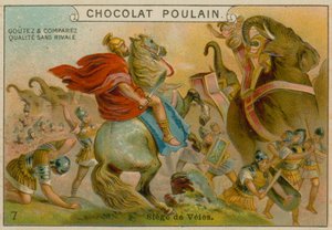 حصار Veii ، بطاقة التجارة Foal Chocolate