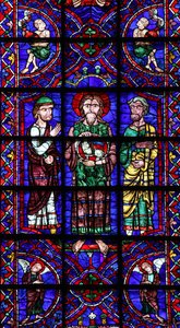 القديس يوحنا المعمدان مع Agnus Dei (w106) بواسطة المدرسة الفرنسية