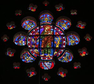 القديس يوحنا المعمدان في الصحراء مع Agnus Dei (W116) بواسطة المدرسة الفرنسية