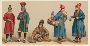 زي السويد بواسطة المدرسة الفرنسية