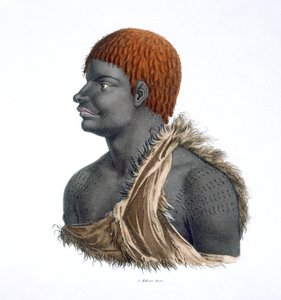 تسمانيا أبوريجين ، 1812 بواسطة المدرسة الفرنسية