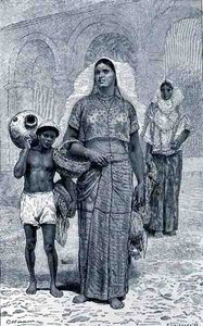 نساء Tehuantepec ، من المدن القديمة للعالم الجديد ، بقلم كلود جوزيف ديزاير شارناي ، حانة. 1887 بواسطة المدرسة الفرنسية