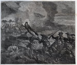وقعت معركة لوانو في 23-24 نوفمبر 1795 أثناء حرب التحالف الأول - موسوعة وطنية جديدة بقلم موريس لا شارست - 1870 - بواسطة المدرسة الفرنسية