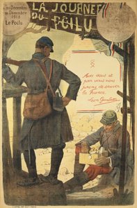 يوم Poilu ، 25-26 ديسمبر 1915 ، 1915 بواسطة المدرسة الفرنسية