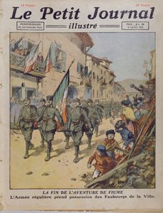 نهاية مغامرة فيومي ، من لو بيتيت جورنال ، 9 يناير 1921