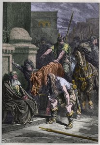 الغالون في روما - نقش من "" رواية تاريخ فرنسا لأحفادي "- بقلم فرانسوا جيزو - 1872-1876 بواسطة المدرسة الفرنسية