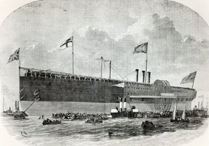 الشرقية الكبرى ، رسم توضيحي من Le Nouvel Illustre ، 1867 بواسطة المدرسة الفرنسية