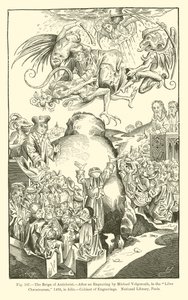 The Reign of Antichrist (engraving) بواسطة المدرسة الفرنسية