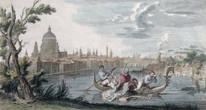 انتصار المذاق الحديث ، مخصص لـ Signora Faustina Bordoni (1693-1781) ، محفور بواسطة Venerys ، c.1727 بواسطة المدرسة الفرنسية