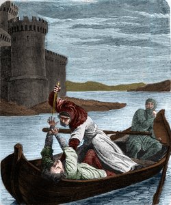 The death of Prince Arthur بواسطة المدرسة الفرنسية