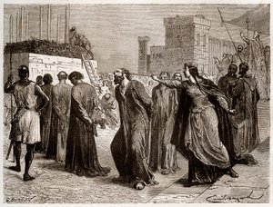 البدعة في أورليانز عام 1022 - قضية الزنادقة في أورليانز: حكم على الشرائع بالجزار لهرطقة أورليانز عام 1022. (أول بوشر في تاريخ النضال ضد الهرطقة في الغرب في عهد روبرت الثاني الورع ( 996-1031 بواسطة المدرسة الفرنسية