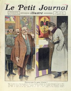 العودة المحتملة لولي العهد الألماني وليام هوهنزوليرن (1885-1951) إلى ألمانيا ، من لو بيتيت جورنال ، 25 نوفمبر 1923