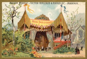 Theatre des Folies Parisiennes, Exposition Universelle, Paris بواسطة المدرسة الفرنسية