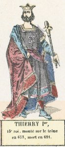 Thierry Ier بواسطة المدرسة الفرنسية