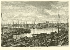 تيان-تسين ونهر بيي-هو وملتقاه (نقش) بواسطة المدرسة الفرنسية