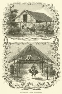 Tilembar ou Magnanerie persane (نقش) بواسطة المدرسة الفرنسية