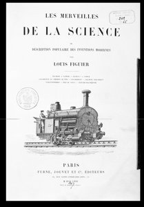 صفحة عنوان Les Merveilles de la Science بقلم لويس فيغير (1819-1894) ، نشرها Furne and Jouvet ، 1867 بواسطة المدرسة الفرنسية