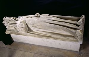 قبر الملكة برثي (726-83) بواسطة المدرسة الفرنسية