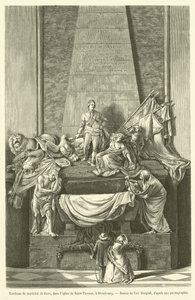 Tombeau du marechal de Saxe, dans l