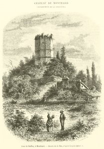 Tour de Buffon, a Montbard (engraving) بواسطة المدرسة الفرنسية