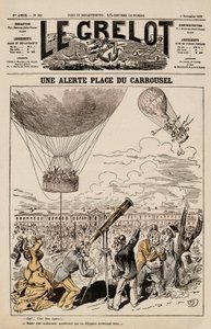 Une Alerte ، Place du Carrousel ، من Le Grelot ، 3 نوفمبر بواسطة المدرسة الفرنسية