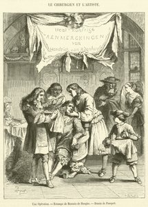 Une Operation (engraving) بواسطة المدرسة الفرنسية