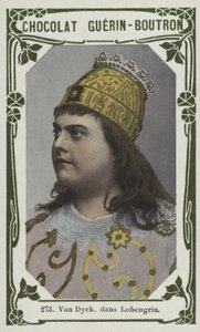 فان ديك ، رقص Lohengrin (صورة ملونة) بواسطة المدرسة الفرنسية