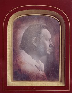 فيكتور هوغو (1802-85) (daguerreotype) بواسطة المدرسة الفرنسية