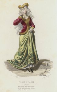 Vie Mrg S Fiacre (نقش ملون) بواسطة المدرسة الفرنسية