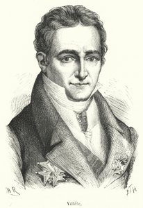 Villele (engraving) بواسطة المدرسة الفرنسية