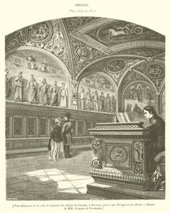Vue interieure de la salle d