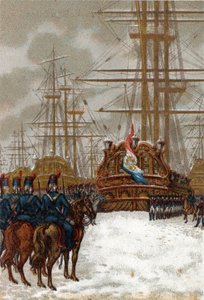 حروب الثورة الفرنسية: الاستيلاء على الأسطول الهولندي في هيلدر بهولندا (أواخر ديسمبر 1794 - بداية يناير 1795): تم الاستيلاء على الأسطول من قبل سلاح الفرسان للجنرال بيتشيجرو ، بينما أوقف الجليد أي حركة للسفن. بواسطة المدرسة الفرنسية