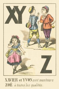 XYZ: Xavier و Yvon كاذبان Zoe لديه كل الصفات بواسطة المدرسة الفرنسية