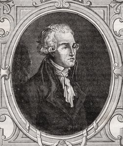 الشاب Robespierre ، من "Histoire de la Revolution Française" بقلم لويس بلانك (1811-1882) بواسطة المدرسة الفرنسية