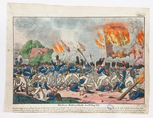 The Heroic Blucher في المعركة ، 16 يونيو 1815 ، 1815 بواسطة فريدريش كامب