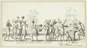 رمز مفاوضات السلام عام 1706 (؟) بواسطة فريدريش إيبيش