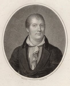 صورة لعازف الكمان والملحن لويس سبور 1784-1859 ، 1820. بواسطة فريدريش فليشمان