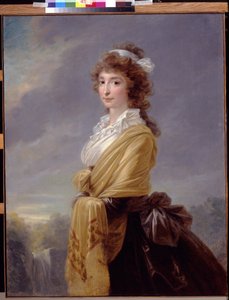 صورة للكونتيسة إليزابيث فون ثون هوهنشتاين (1764-1806) - لوحة من قبل هاينريش فريدريش فيجر (1751-1818) ، هولي سور تويلي