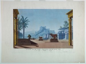 شكل المسرح بواسطة فريدريش جوجل