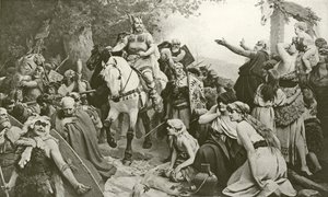 انتصار هيرمان على الرومان (الحفر)