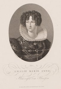 الأميرة ماريان من بروسيا 1785-1846 ، بعد عام 1812.