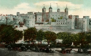 برج لندن ، 1907.