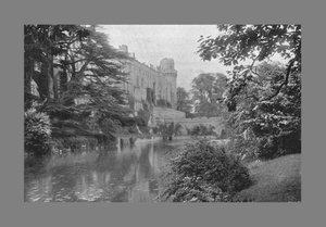 قلعة وارويك ، c1900 بواسطة فريث وشركاه