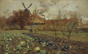 منظر لأميريكافيج في كوبنهاغن بواسطة Frits Thaulow