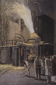 إزالة الكربون من الحديد الخام في محول بسمر بواسطة فريتز جيركه