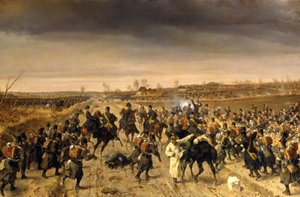 معركة أوبيرسيلك في 3 فبراير 1864 بواسطة فريتز لالليماند