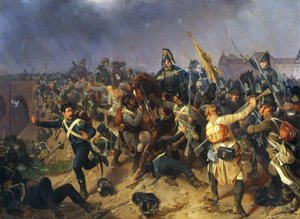 حلقة من لقاء قرب Znaim 1809 بواسطة فريتز لالليماند