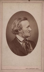 صورة للملحن ريتشارد فاغنر 1813-1883 ، ج. 1875.
