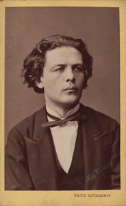 صورة للمؤلف أنطون روبنشتاين 1829-1894 ، ج. 1870.