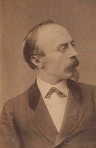 صورة للمؤلف هانز فون بولو 1830-1894 ، ج. 1875.